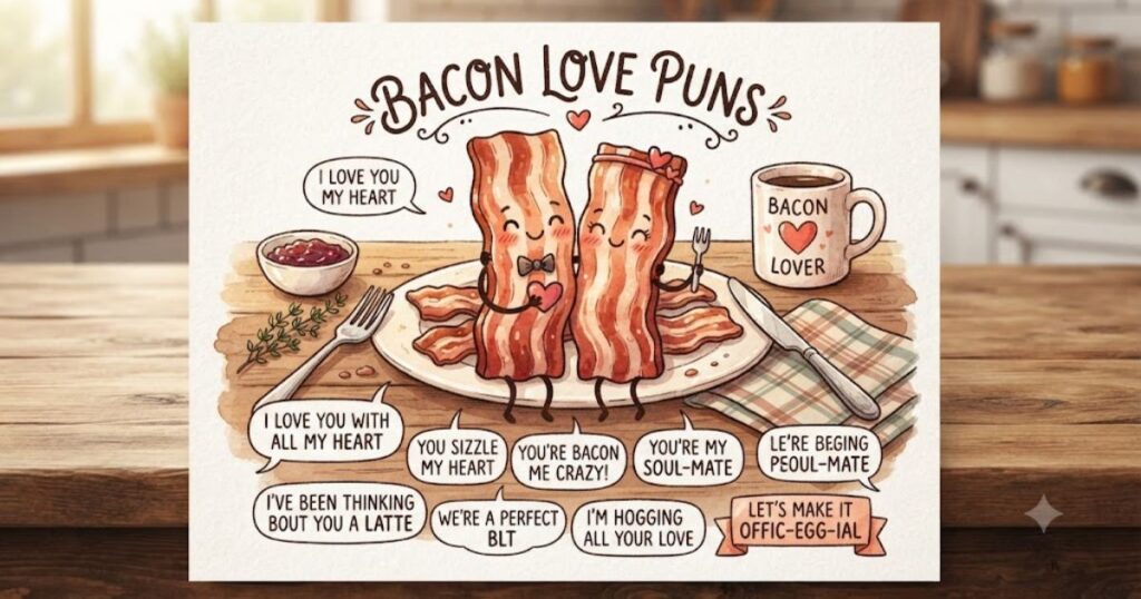 Bacon Love Puns
