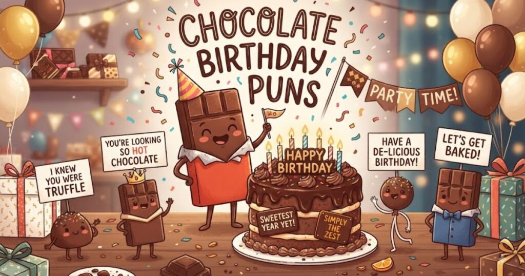 Chocolate Birthday Puns