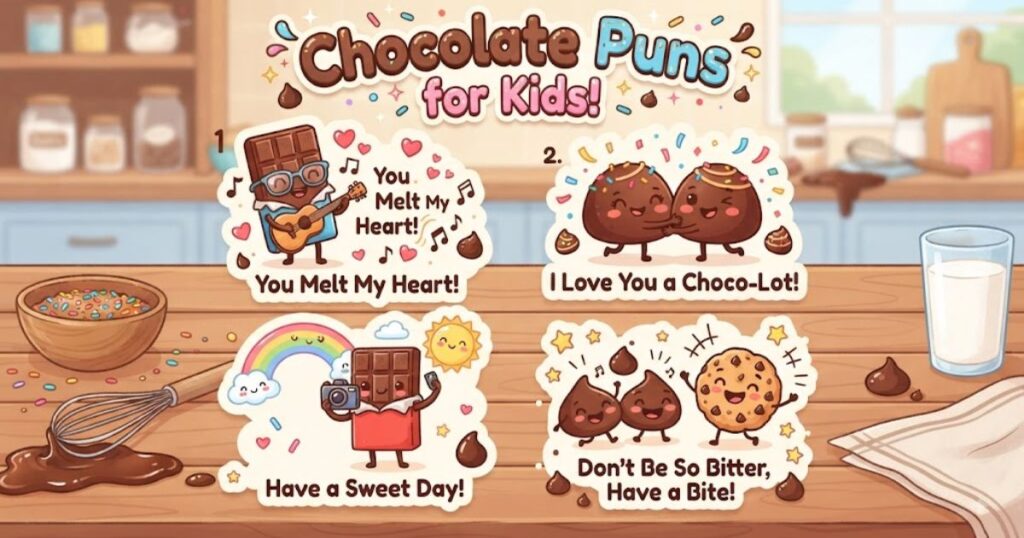 Chocolate Puns for Kids