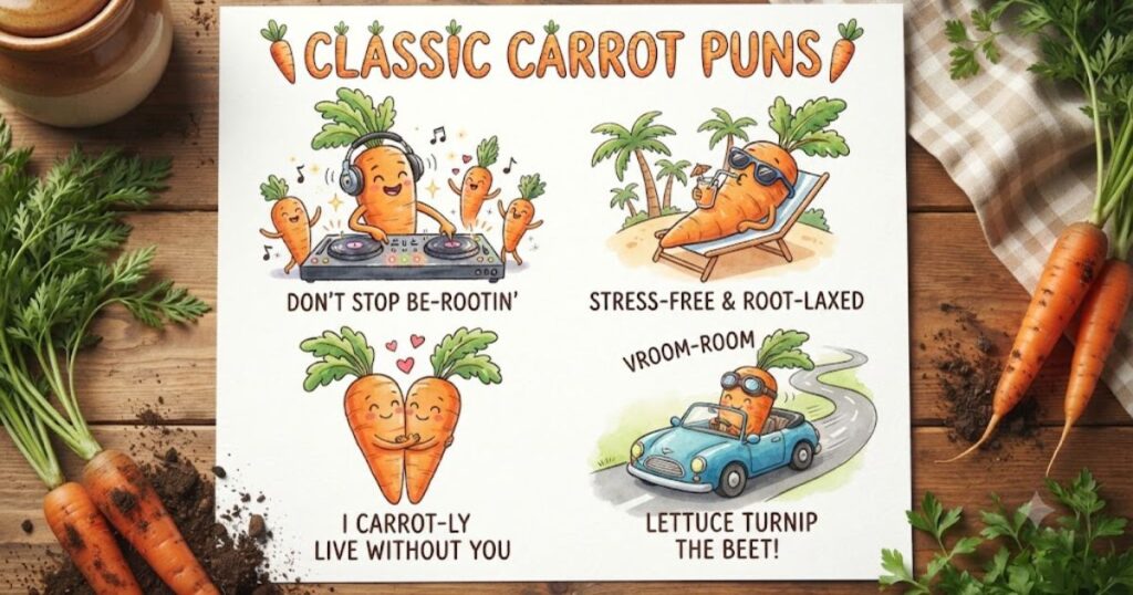 Classic Carrot Puns