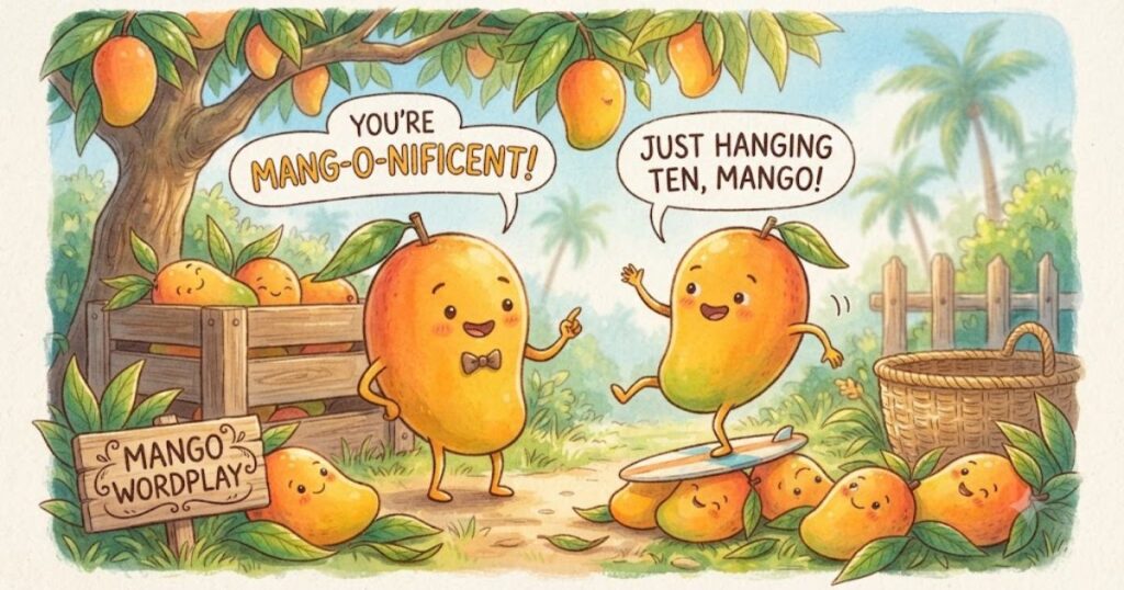 Classic Mango Wordplay