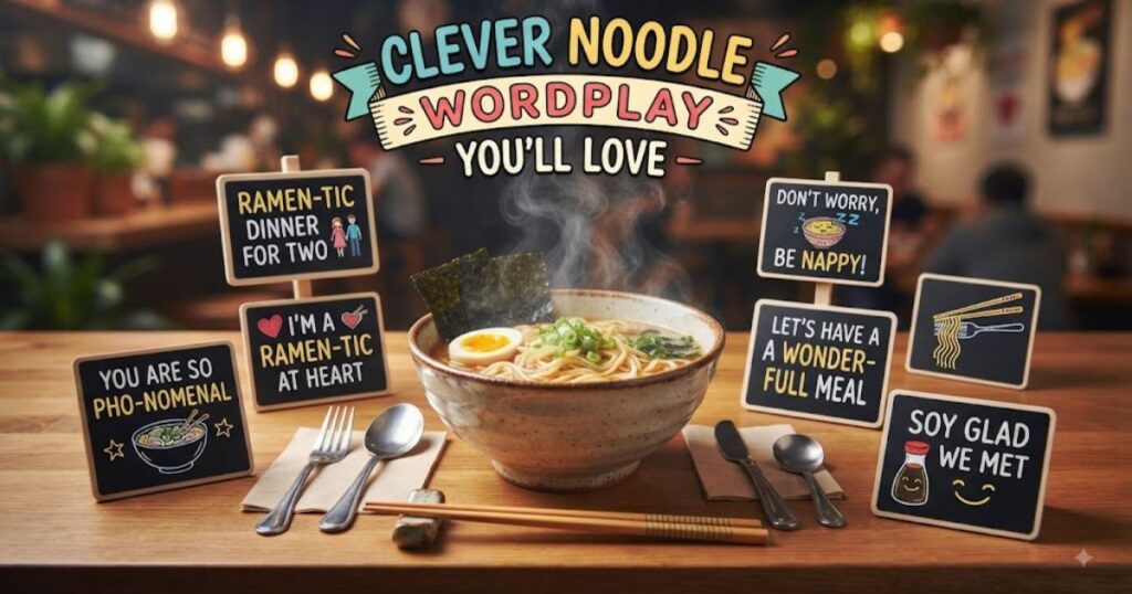 Clever Noodle Wordplay You’ll Love