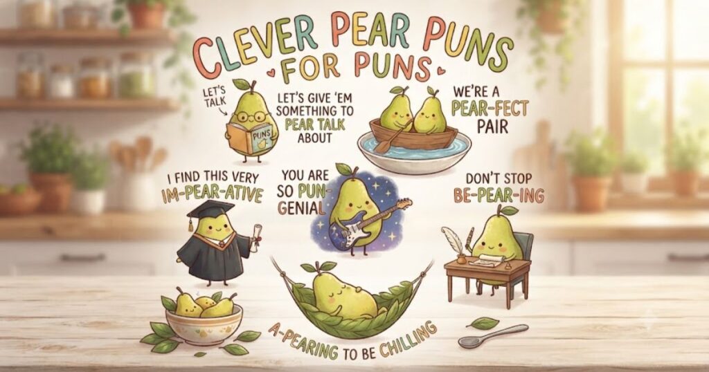 Clever Pear Puns