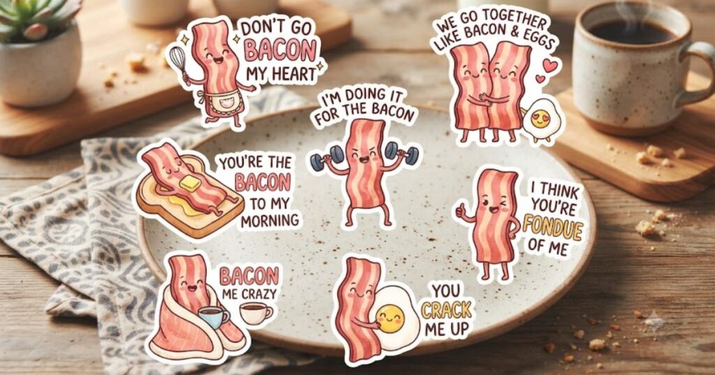 Cute Bacon Puns