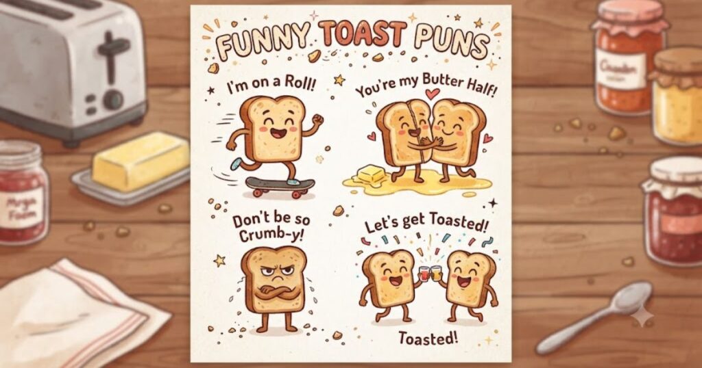 Funny Toast Puns