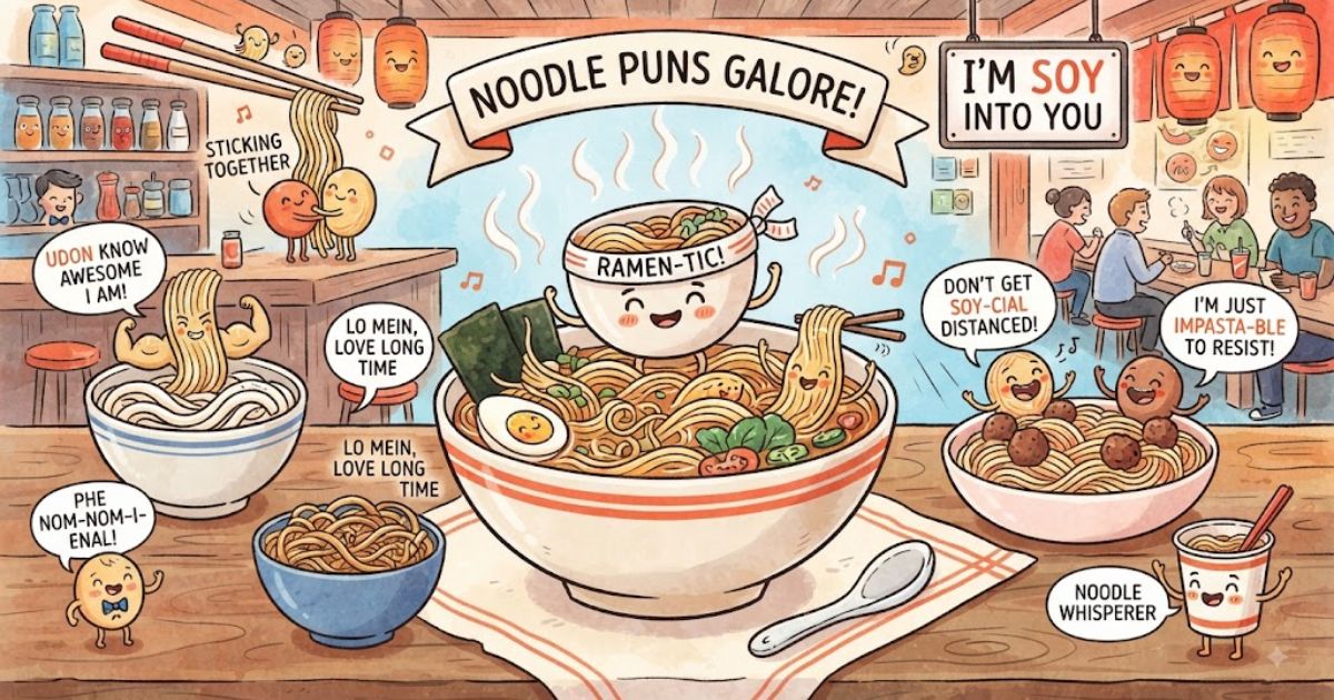 noodle puns