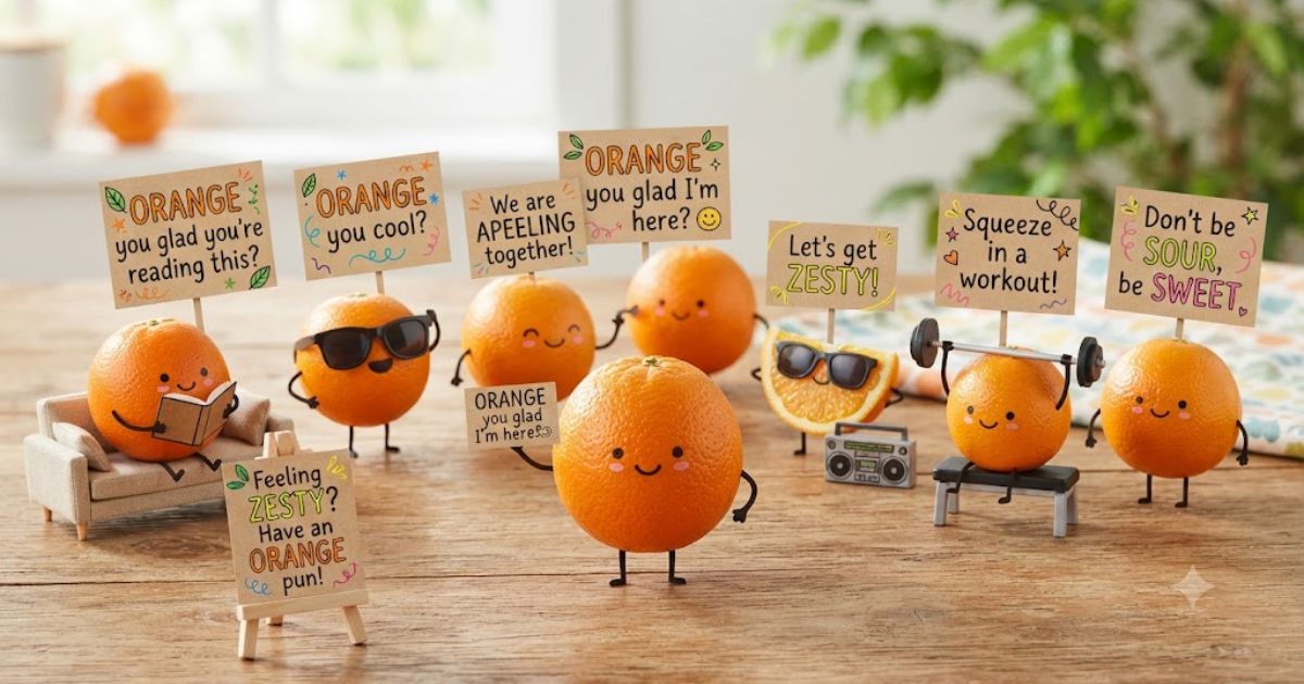orange puns