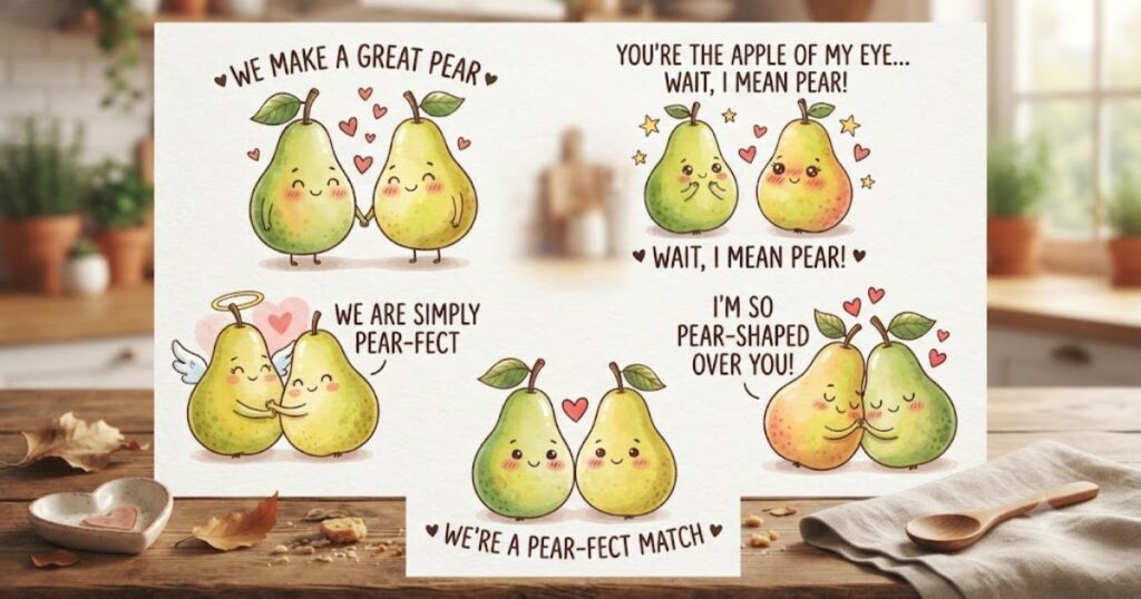 Pear Puns About Love