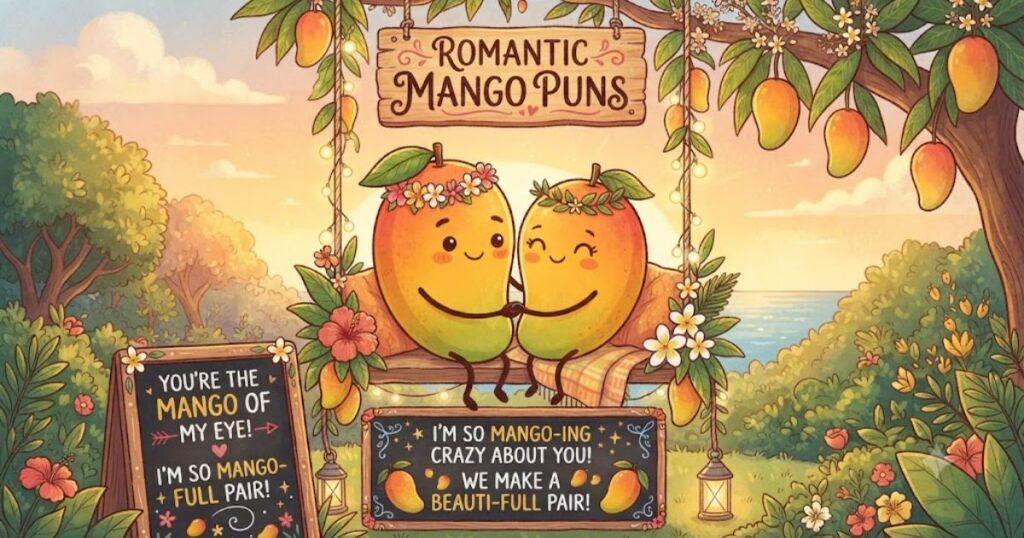 Romantic Mango Puns