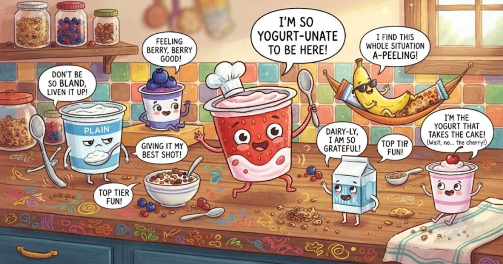 Silly & Random Yogurt Puns