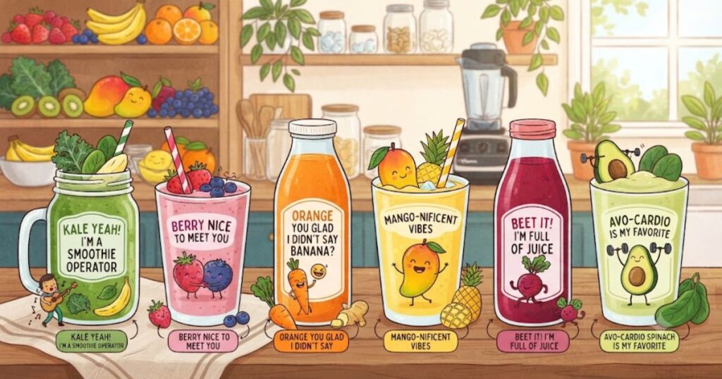 Smoothie & Juice Puns