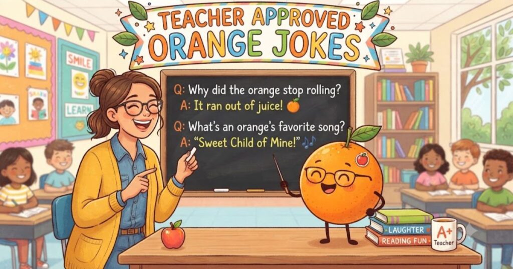Teacher Approved Orange Jokes