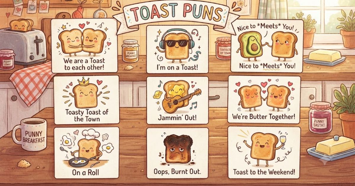 toast puns