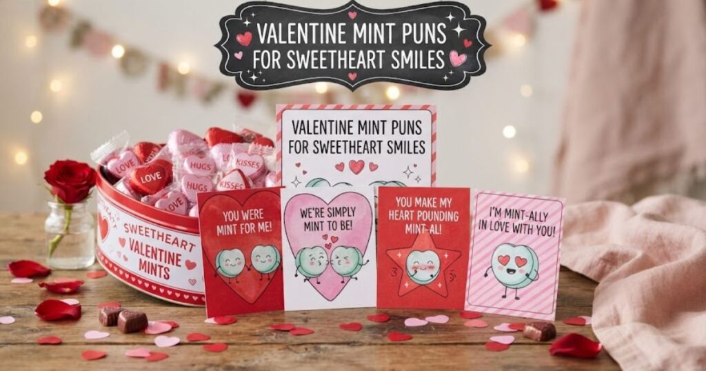 Valentine Mint Puns for Sweetheart Smiles 💖