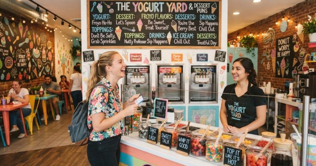 Yogurt Shop & Dessert Puns