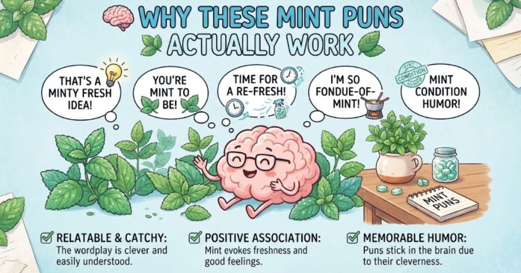 🧠 Why These Mint Puns Actually Work